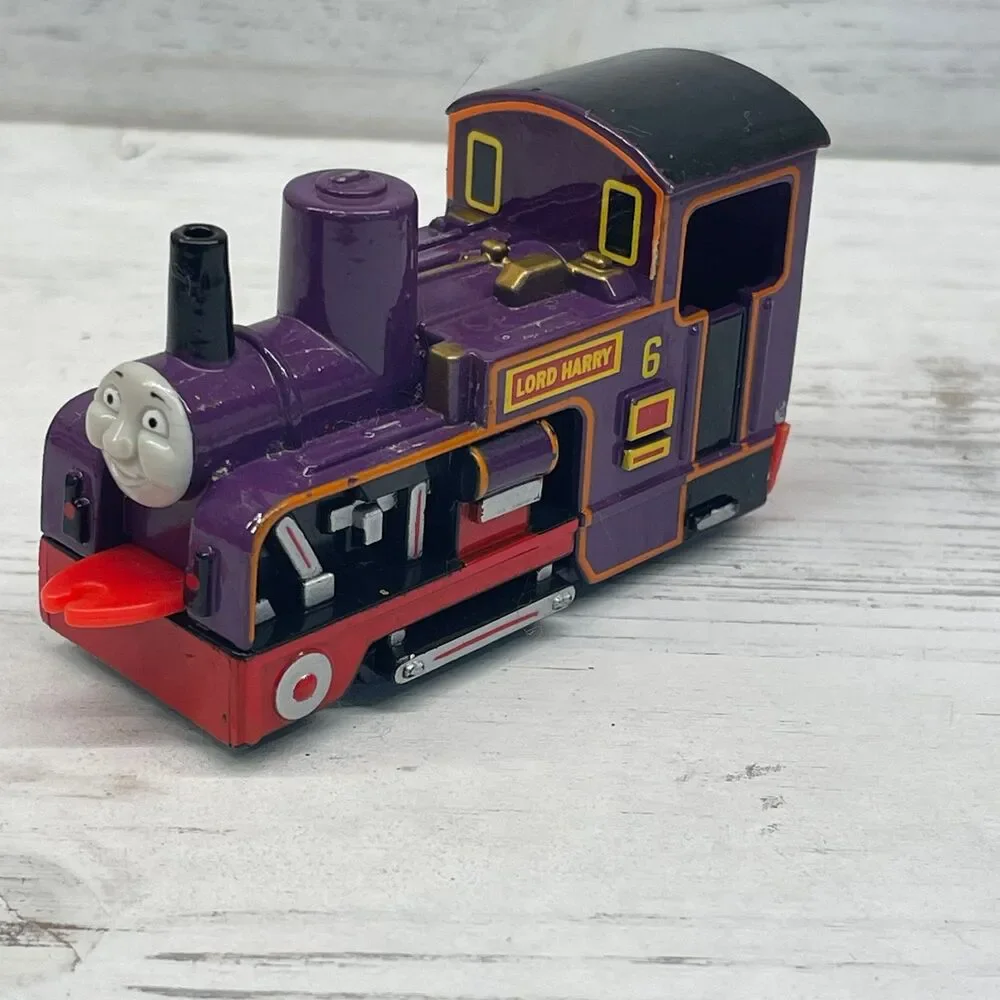 Vintage Thomas & Friends Lord Harry #6 Ertl Diecast Metal Train Engine 1997